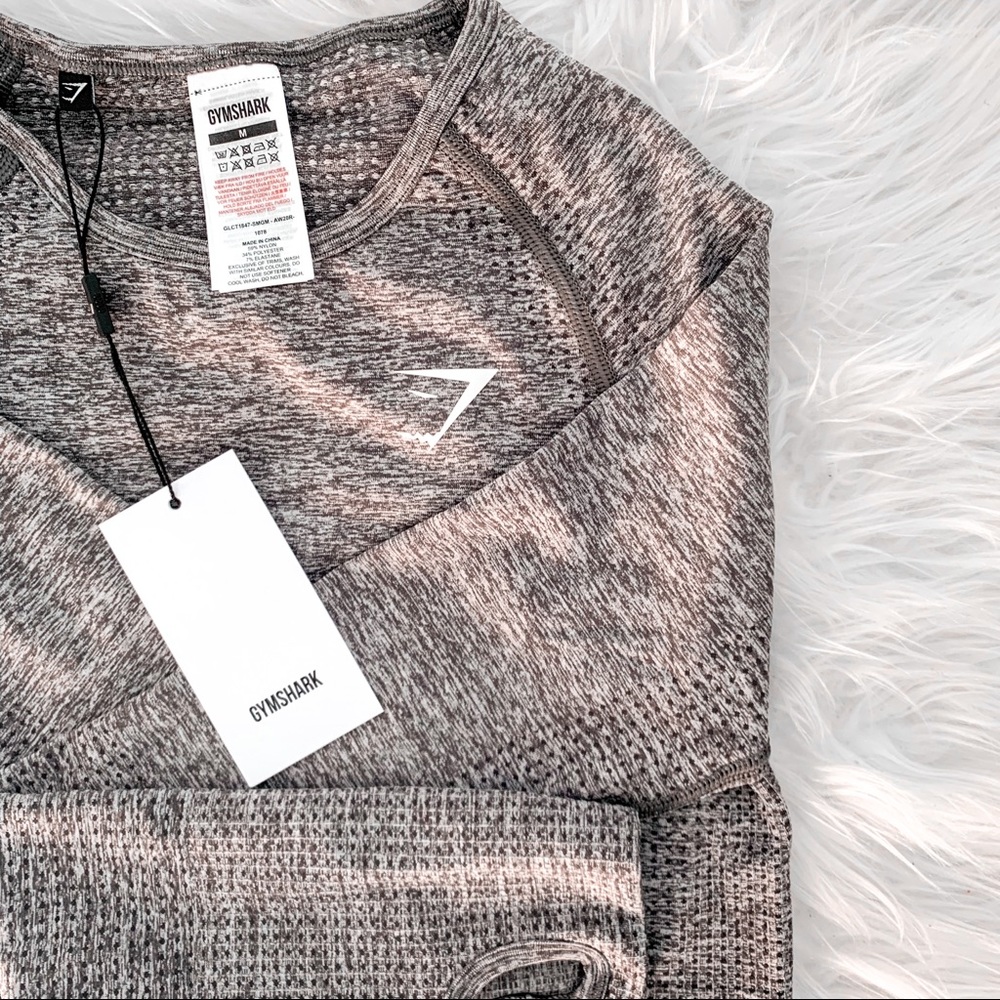 Gymshark Vital Seamless Long Sleeve Crop